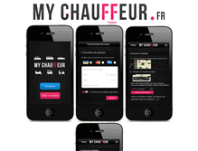 Tablet Screenshot of mychauffeur.fr